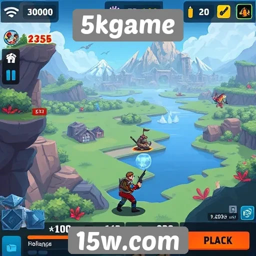 Interface do site 5kgame é atualizada e modernizada