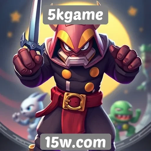 A variedade de jogos disponíveis no 5kgame